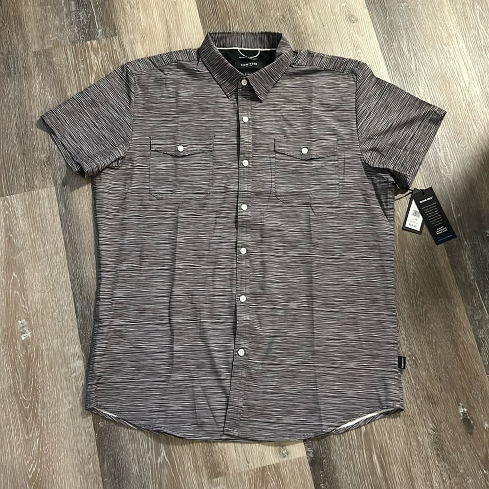 Men’s Kenneth Cole Quick Dry Button Down Shirt